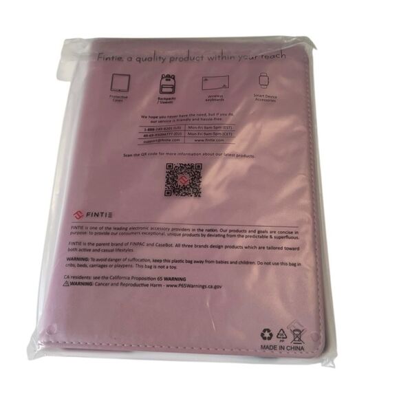 Ipad Rotating Case with Pencil Holder for 10.2 Inch Ipad Rose New - Picture 4 of 12